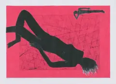 Jolanta Johnsson, HUMAN – 10, technika własna, papier