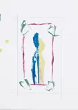 BEZ TYTUŁU by Włodzimierz Pawlak, 2003, tusze barwne, ołówek, papier, offered Jun 2024