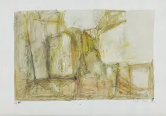 Jerzy Stajuda, Bez tytułu (3010), długopis, tusze barwne, pióro, pędzel, papier