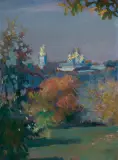 Jan Stanisławski, JESIEŃ, ok. 1901, olej, tektura
