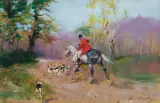 Jerzy Kossak, POLOWANIE PAR FORCE