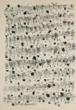 Jadwiga Maziarska, KOMPOZYCJA ABSTRAKCYJNA II, gwasz, papier