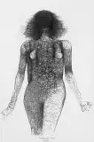 BEZ TYTUŁU by Zdzisław Beksiński, 2001, grafika komputerowa, papier, sold Jun 2024