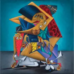 Robert Jadczak, SENSUALITY, 2024, olej, płótno