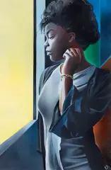 Zofia Błażko, STARLETTE, 2014, olej, płótno