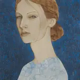 Katarzyna Kołtan, FAVIA, 2014, tempera, deska
