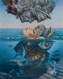 Tomasz Sętowski, BEZ TYTUŁU, 2000, olej, płótno