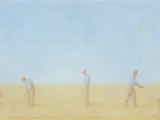 Mikołaj Kasprzyk, GOLF, 2002, olej, płótno