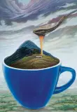 Krzysztof Polaczenko, FILIGÓRKA, 2017, akryl, kredki, pastel, płyta HDF