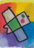 Jan Mlodozeniec, IKAR, tempera, papier