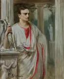 Jan Styka, PETRONIUSZ, 1900, olej, deska