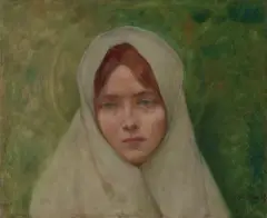 Piotr Stachiewicz, GŁÓWKA, ok. 1915, olej, płótno