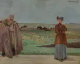 Jacek Malczewski, KU NADZIEI, 1904-1905, olej, tektura