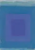Aleksandra Jachtoma, KOMPOZYCJA, 1995, gwasz, akwarela, papier