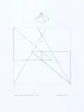 Jan Chwałczyk, CYKL: IDEOGRAMY ZEGARÓW BARWY NR VII, 1998, ołówek, tusz, papier