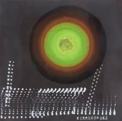 Bronisław Kierzkowski, KOMPOZYCJA, 1975, gwasz, papier naklejony na deskę