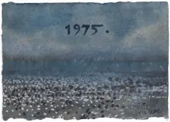 1975. by Zbigniew Makowski, akwarela, papier z suchą pieczęcią, offered Feb 2024