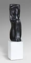 Waldemar Mazurek, AKT, 2023, brąz, kamień