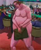 Jacek Pałucha, CASINO, 2009, akryl, płótno
