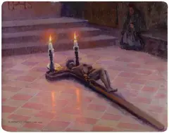 Bronisława Rychter-Janowska, WIELKI PIĄTEK, 1921, olej, tektura