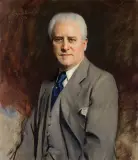 Bolesław Szańkowski, PORTRET MĘSKI, 1950, olej, płótno