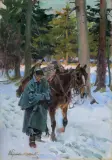 Wojciech Kossak, W DRODZE DO DOMU