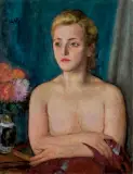 Wojciech Weiss, AKT, olej, płótno