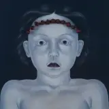 Beata Ewa Białecka, KONTERFEKT KLARA, 2016, olej, płótno, suszone róże