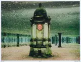 BEZ TYTUŁU (PO 272) by Zdzisław Beksiński, 1998, fotomontaż komputerowy, papier naklejony na płytę, sold Dec 2023
