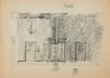 Szkice by Franciszek Starowieyski, ołówek, papier kremowy, offered Dec 2023