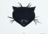 Aleksandra Waliszewska, KOT, serigrafia, papier kremowy