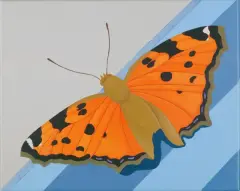 Antoni Janusz Wojnarowski, Motyl, 2013/14, olej, płótno