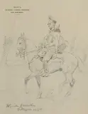 Wojciech Kossak, SZKIC GALICYJSKIEGO UŁANA