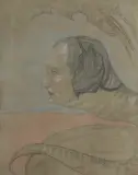Stanisław Ignacy Witkiewicz, PORTRET MĘSKI, 19 X 1931, pastel, papier