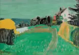 Henryk Hayden, PEJZAŻ Z DOMEM