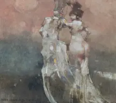 Jerzy Duda-Gracz, KRASNOBRÓD - DANCE A LA POLONAISE, 2004, olej, płyta