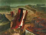 Antoni Kowalski, MODLITWA I, 1988, olej, płótno