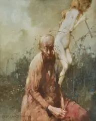 Jerzy Duda-Gracz, KONCERT WIECZORNY, 1994, olej, płyta pilśniowa