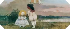 Jerzy Duda-Gracz, ŁAGÓW – ZMIERZCH, 1996, olej, płyta