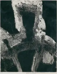 Halina Chrostowska, Sternik, 1964, akwaforta, akwatinta, sucha igła, papier kremowy