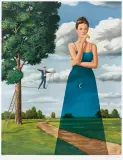 Rafał Olbiński, MIDSUMMER MARRIAGE, inkografia, papier