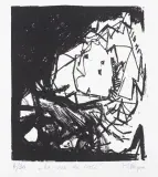 Maria Papa Rostkowska, LA VUE DE NOLI, PRZED 2002, litografia, papier