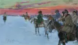 Jerzy Kossak, WIZJA NAPOLEONA W ODWROCIE SPOD MOSKWY