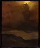 BEZ TYTUŁU by Zdzisław Beksiński, 1972, olej, płyta pilśniowa, offered Jun 2023
