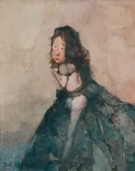 Jerzy Duda-Gracz, INFANTKA JOLA, 1998, olej, płyta pilśniowa