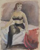 Janusz Maria Brzeski, KOBIETA SIEDZĄCA