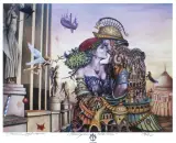Tomasz Sętowski, POŻEGNANIE HEKTORA, inkografia, papier
