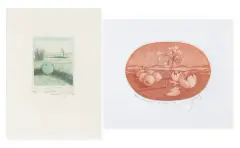 Leszek Rózga, PARA GRAFIK, akwaforta barwna, papier