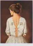 SHE STOOPS TO FOLLY by Rafał Olbiński, inkografia, papier, sold Apr 2023