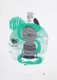 Wojciech Kołacz-Otecki, THE END OF THE DAY, serigrafia barwna, papier